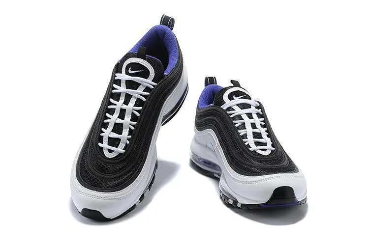 Nike Air Max 97 Black White Blue Shoes Sale Size US 7-11 Shoe Asics