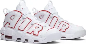 Nike Air More Uptempo 'White Varsity Red' Sneaker Shoes Basketball Men Size US 7 - 13 Asics Trailrunning Shoes