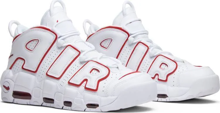 Nike Air More Uptempo 'White Varsity Red' Sneaker Shoes Basketball Men Size US 7 - 13 Asics Gt-2000 8 Trail Running Shoes