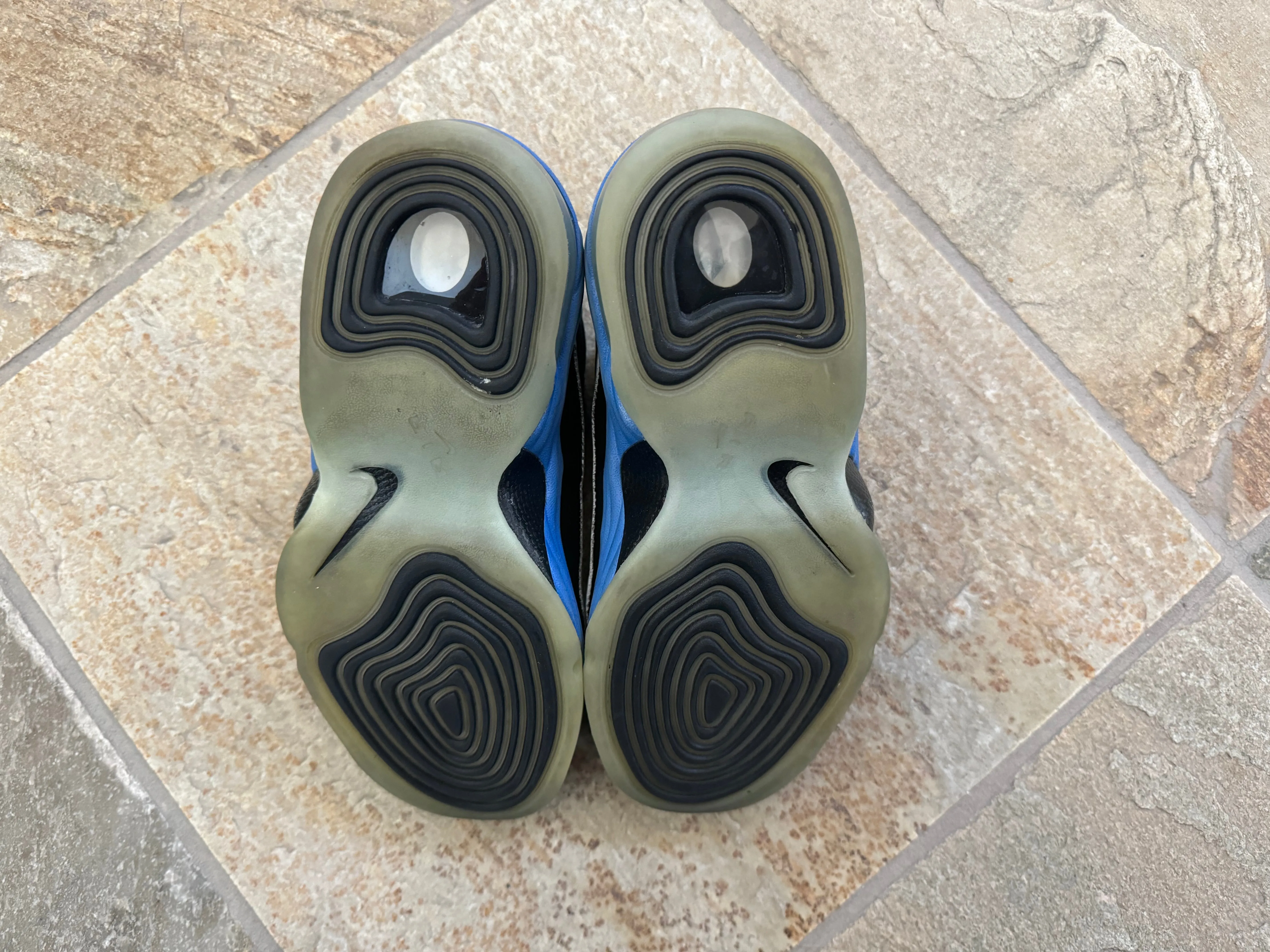 Nike Air Penny 2 Varsity Royal Blue Black Basketball Shoe, Size 3.5 ### Shoe Size Guide Asics