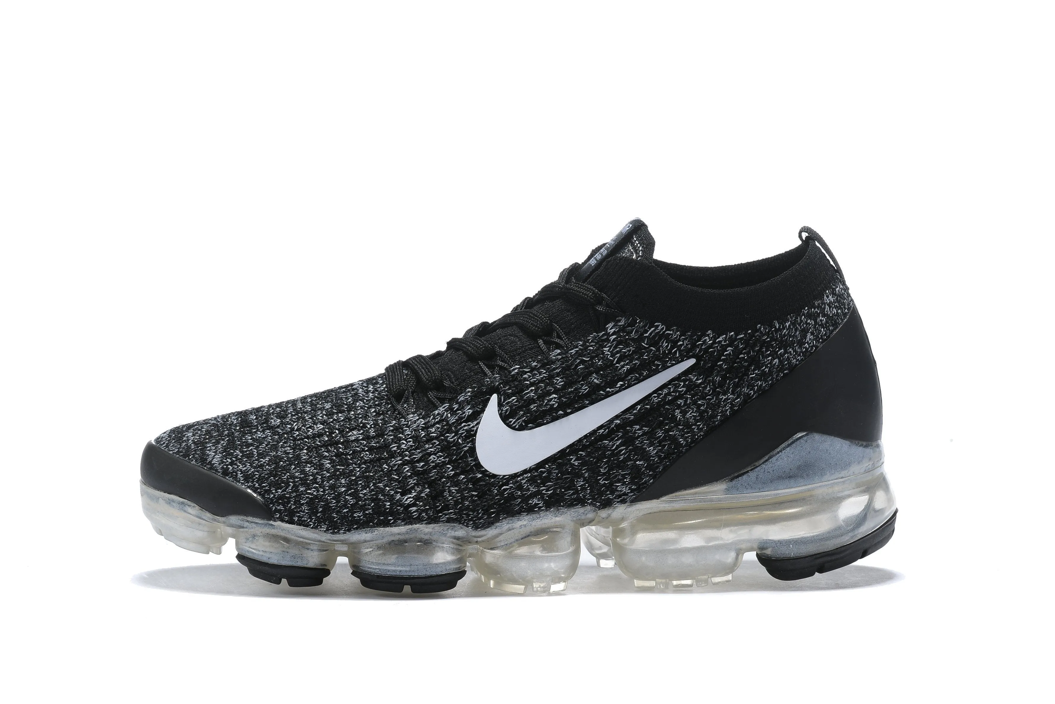 Nike Air Vapormax Flyknit 3 "Oreo" Grey Black Shoes Sneakers Men Sale Size US 7, 8, 8.5, 9, 10, 11 Moschino Sneakers