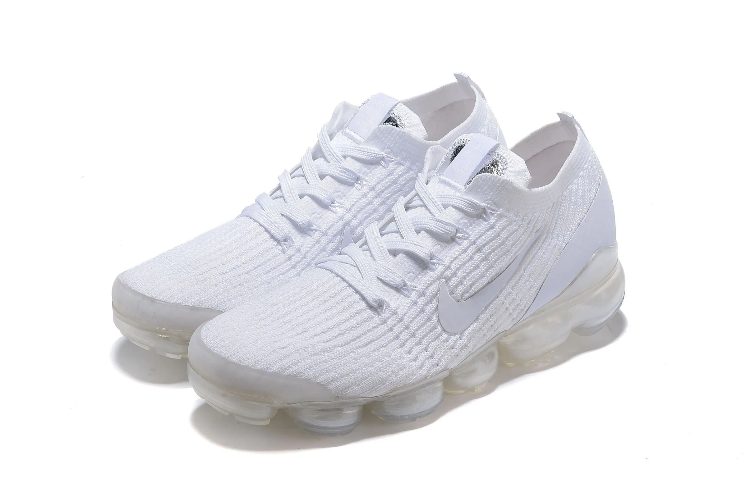 Wolverine Steel Toe Sneakers Nike Air Vapormax Flyknit 3 White Shoes Sneakers Men Sale Size US 7, 8, 8.5, 9, 10, 11