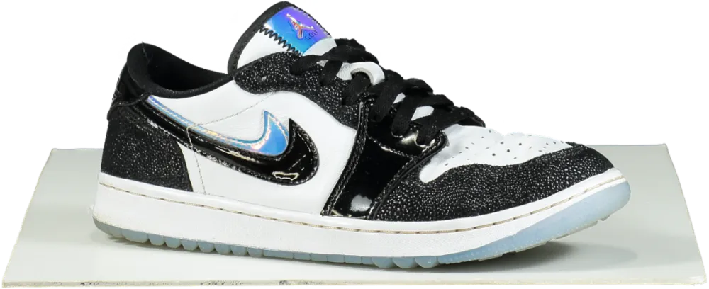 Asics Shoes Gel Lyte Iii Nike Black and White Air Jordan 1 Low Golf Shoes UK 7.5