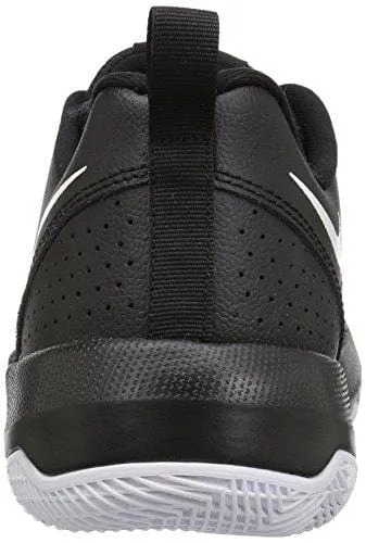 Asics Running Shoes Narrow Nike Boys' Team Hustle Quick (GS) Basketball Shoe, Black/White, 5 M US Big Kid