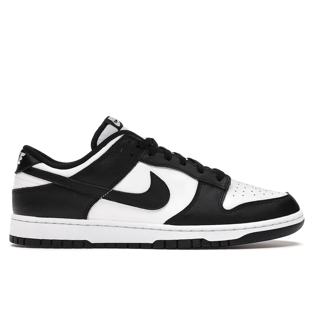 Asics Shoes Trendy Nike Dunk Low Retro White Black Panda (2021) (2)