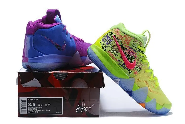 Nike Kyrie 4 Confetti Men Basketball Shoes !!! CYBER MONDAY SALE !!! Asics Solution Swift Ff 2 Tennis Shoe