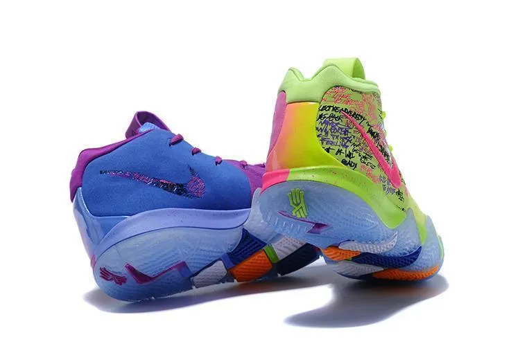 Asics Closeout Running Shoes Nike Kyrie 4 Confetti Men Basketball Shoes !!! CYBER MONDAY SALE !!!