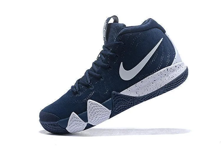 Nike Kyrie 4 Navy White Men Basketball Shoes !!! CYBER MONDAY SALE !!! Asics Gel Quantum Lyte Ii Shoes