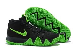 Asics Shoes Japanese Nike Kyrie 4 "Halloween" Black Green Men Basketball Shoes !!! CYBER MONDAY SALE !!!