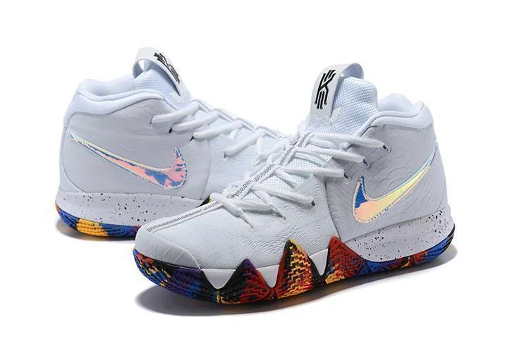 Nike Kyrie 4 "NCAA TOURNAMENT" White Men Basketball Shoes !!! CYBER MONDAY SALE !!! Asics Shoes Perth