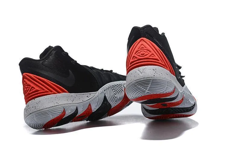 Asics High Arch Support Shoes Nike Kyrie 5 Black White Red Men Basketball Shoes !!! CYBER MONDAY SALE !!!