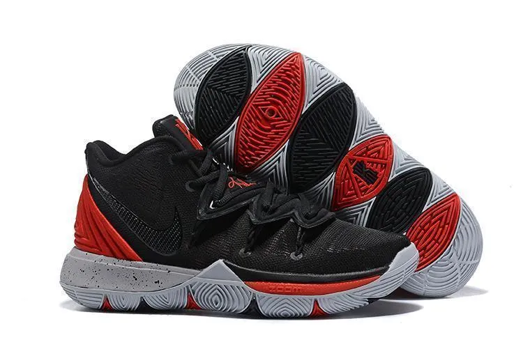 Nike Kyrie 5 Black White Red Men Basketball Shoes !!! CYBER MONDAY SALE !!! Asics Ex89 Basketball Shoe