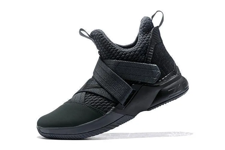 Asics Shoe Strings Nike Lebron Soldier XII 12 SFG EP Black Men Shoes !!! CYBER MONDAY SALE !!!
