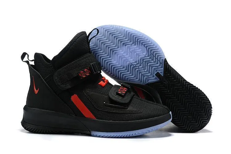 Asics Shoes Review Nike Lebron Soldier XIII 13 Black Red Men Sneaker Shoes Sale Size US 7-12