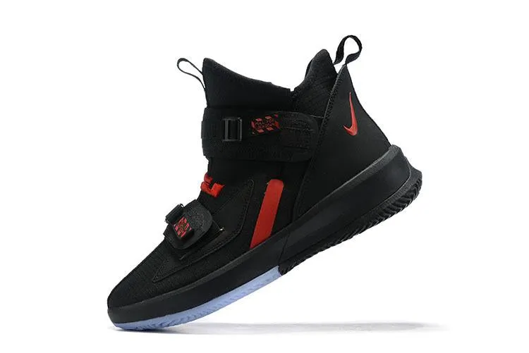 Nike Lebron Soldier XIII 13 Black Red Men Sneaker Shoes Sale Size US7,8,8.5,9,10,11,12 Best Asics Shoes For Zumba