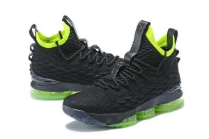 Nike Lebron XV 15 Black Green Men Shoes Sale Size US7,8,8.5,9,10,11,12 Asics Running Shoes Ratings