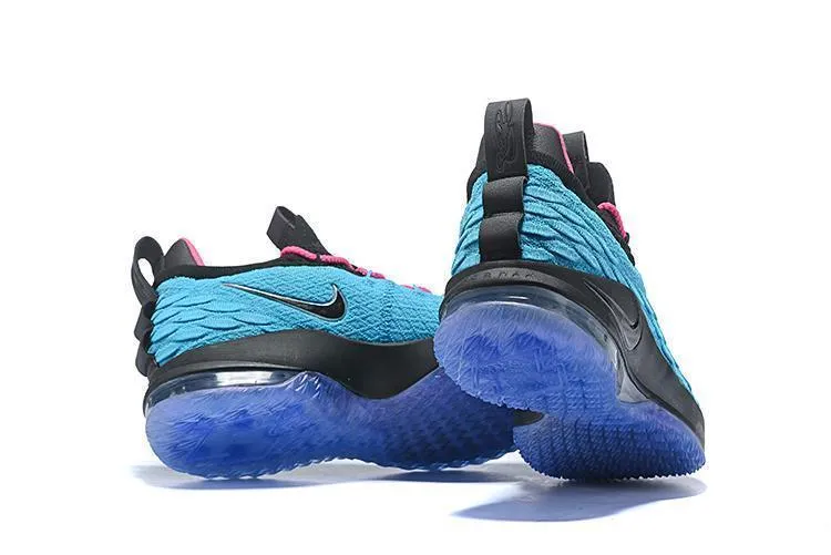 Best Asics Shoes For Running And Walking Nike Lebron XV 15 Low EP Black Light Blue Red Men Shoes Sale Size US7,8,8.5,9,10,11,12