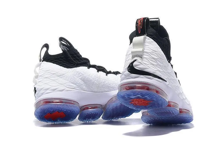Nike Lebron XV 15 White Black Men Shoes !!! CYBER MONDAY SALE !!! Asics Tiger Shoes On Sale