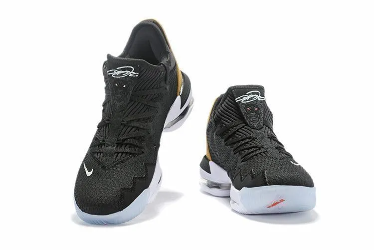 Nike Lebron XVI 16 Low 'Soundtrack' Black Brown Men Shoes !!! CYBER MONDAY SALE !!! Asic Training Shoes