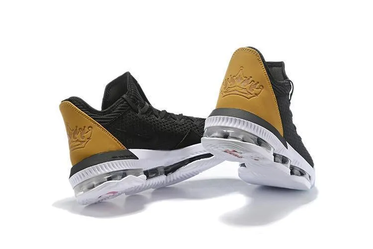 Cheap Asics Tiger Shoes Nike Lebron XVI 16 Low 'Soundtrack' Black Brown Men Shoes !!! CYBER MONDAY SALE !!!