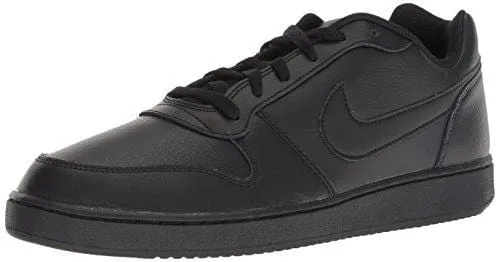 Nike Men's Ebernon Low Basketball Shoe, Black, 10 Regular US Asics Wrestling Shoes Matflex