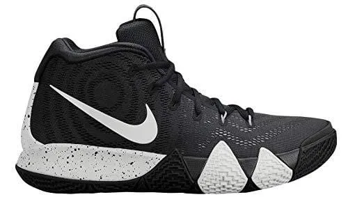 Fastest Asics Shoes Nike Mens Kyrie 4 TB Basketball Shoes (10.5 D(M) US) Black/White