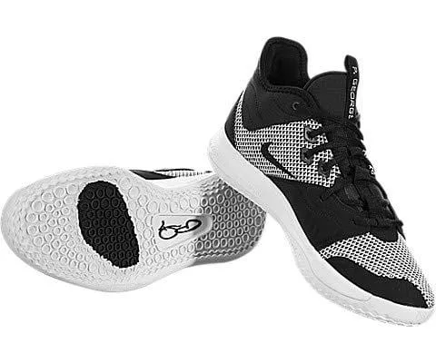 Nike Men's PG 3 Basketball Shoes, Black/Black/White (US 10) Wide Asics Shoes