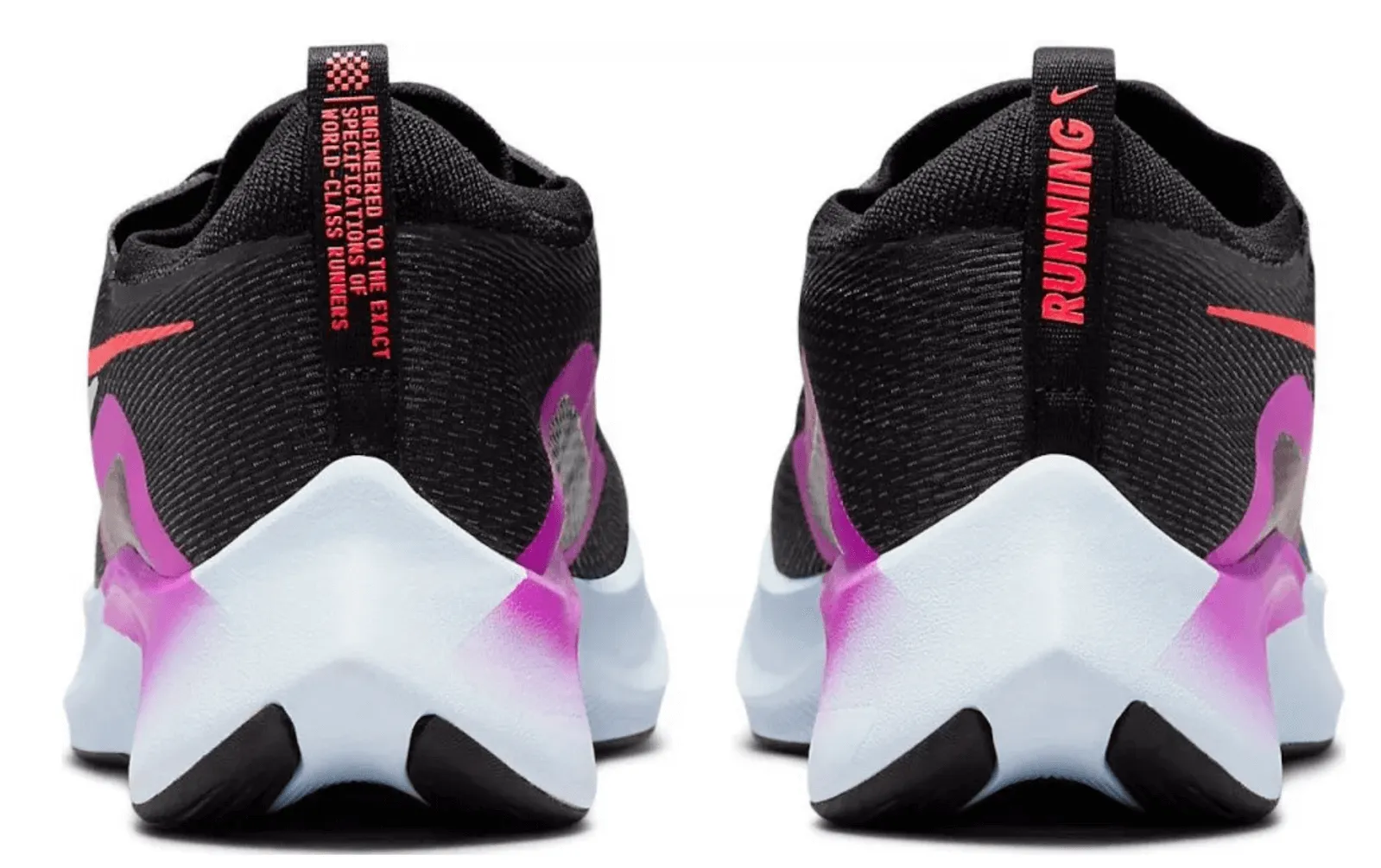 Nike Mens Zoom Fly 4 Shoes - Black Hyper Violet Asics Gel-venture 9 Trail Running Shoe