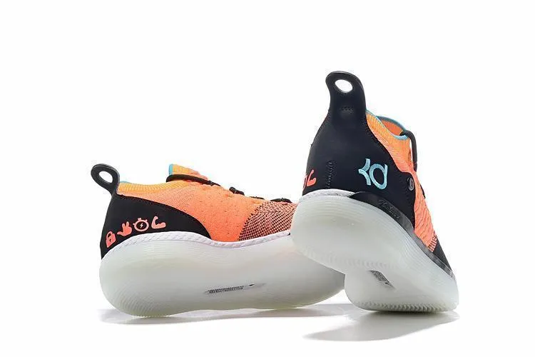 Asics Gallery Dept Shoes Nike Zoom KD11 Orange Black Men Shoes Sneaker !!! CYBER MONDAY SALE !!!