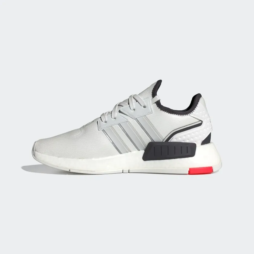 Adidas Shoes Shell NMD_G1 SHOES - Crystal White / Grey One / Solar Red