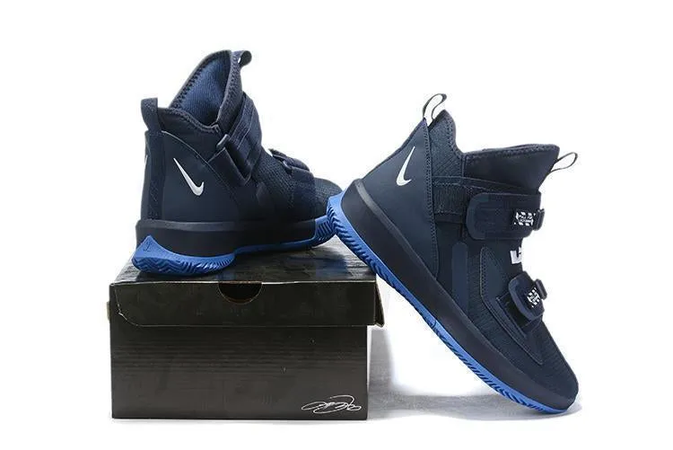 Nike Lebron Soldier XIII 13 Dark Navy Men Sneaker Shoes Sale Size US 7-12 Asics Softball Shoes