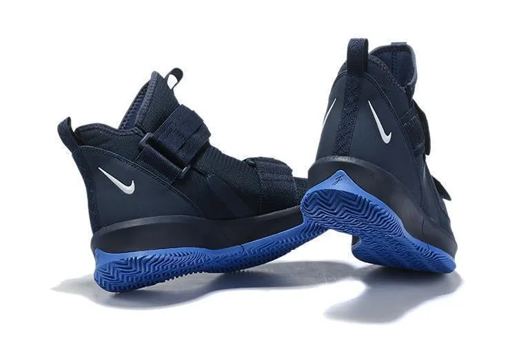 Nike Lebron Soldier XIII 13 Dark Navy Men Sneaker Shoes Sale Size US 7-12 Asics Shoes Warranty