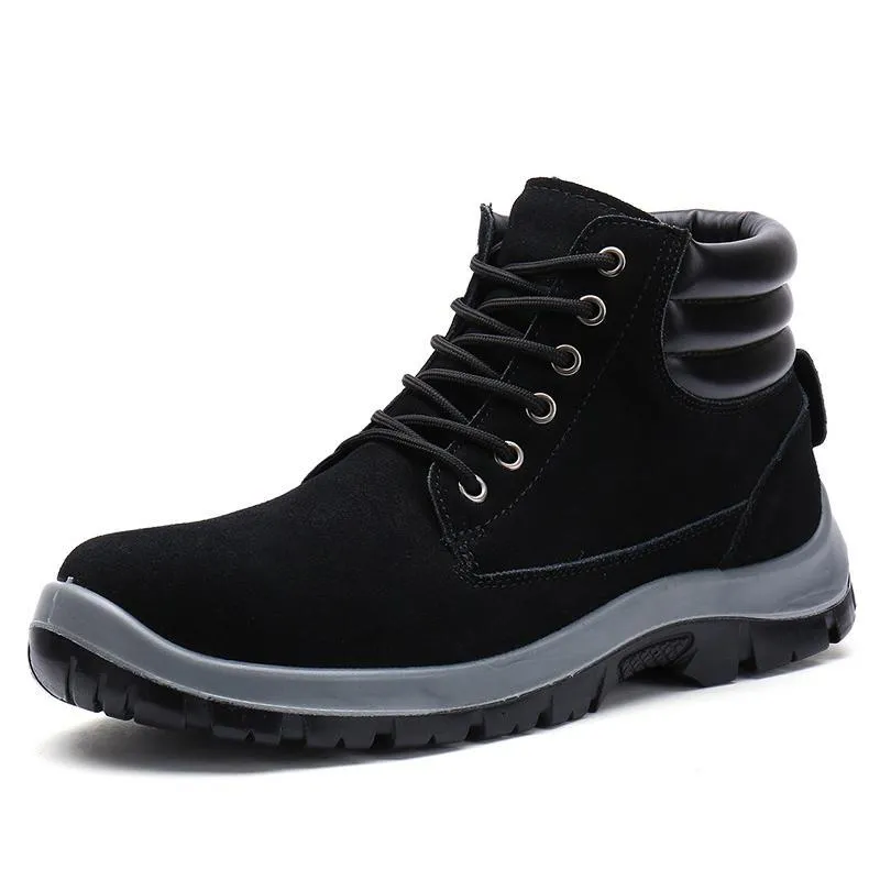 Work Rubber Boots Non Slip Composite Toe Shoes