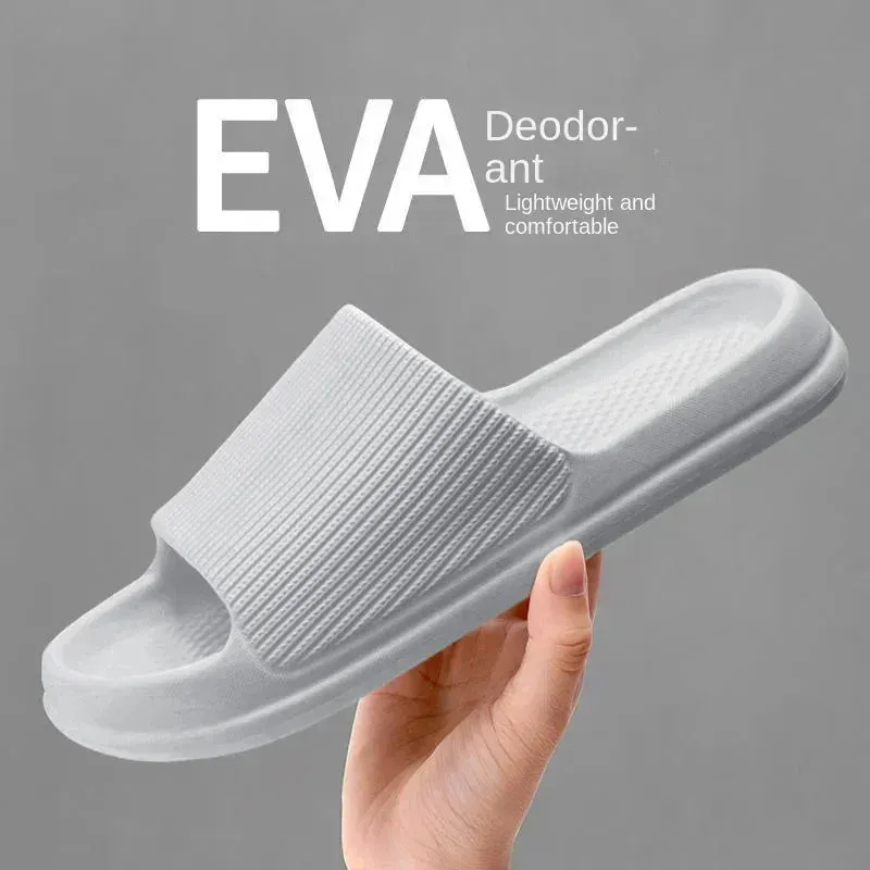 Sport Slide Sandals Non-slip, wear-resistant, thick EVA sole, comfortable, bathroom flip-flops