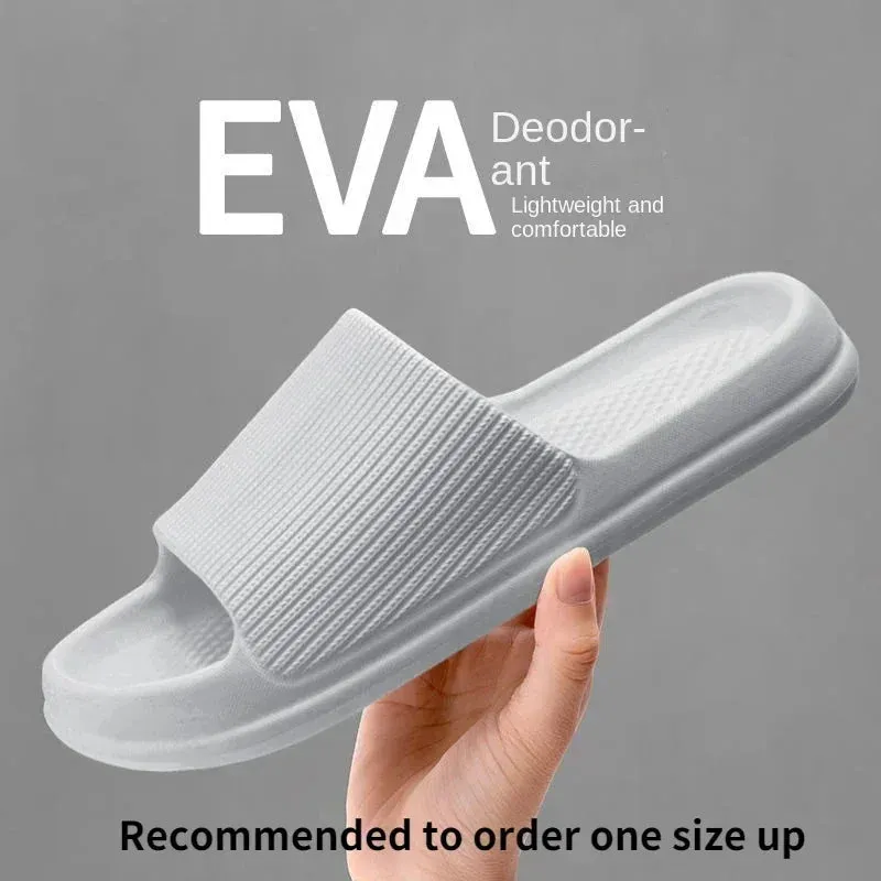 Non-slip, wear-resistant, thick EVA sole, comfortable, bathroom flip-flops Slide Mat
