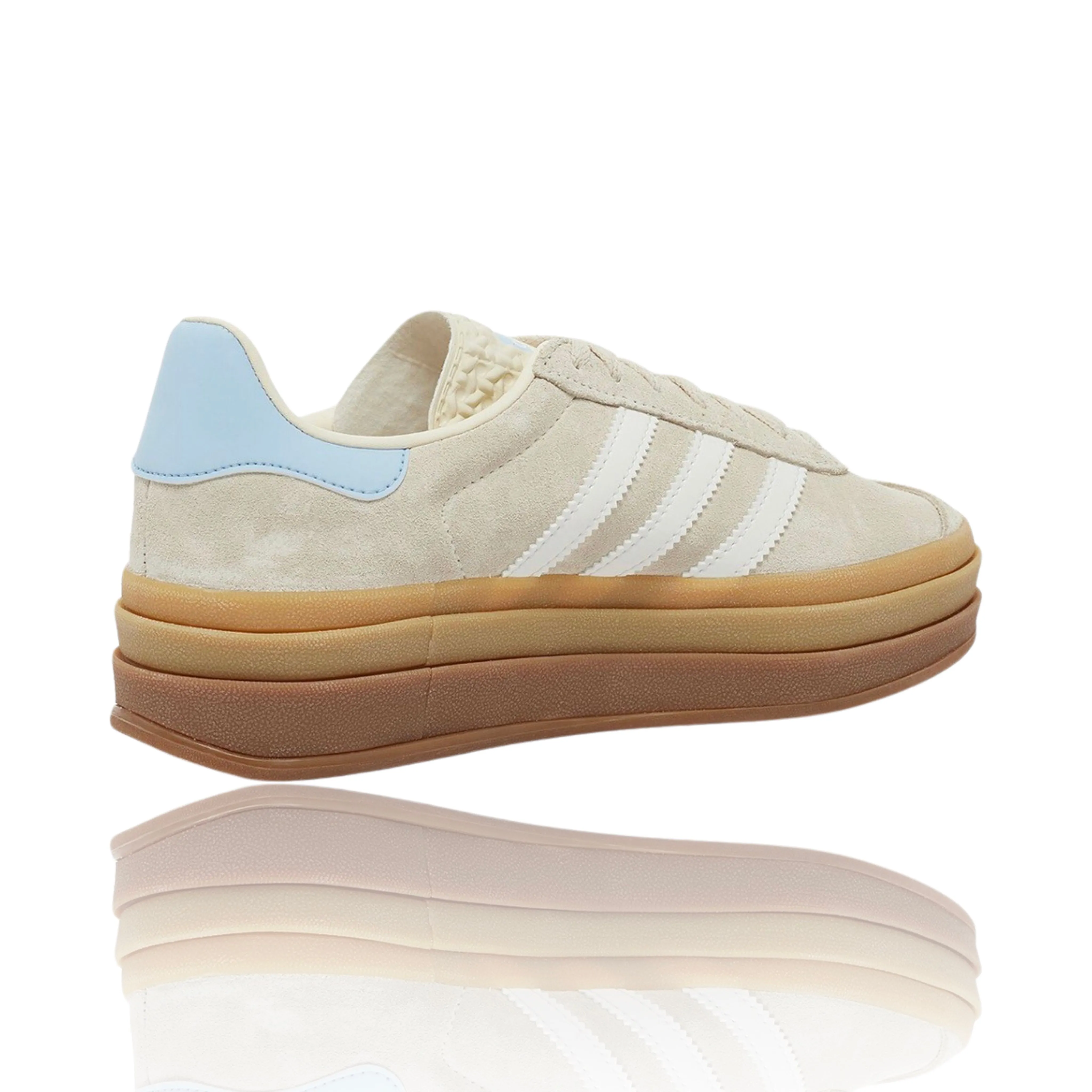 Adidas Gazelle Bold Wonder White Clear Sky J Adidas Build Your Shoe