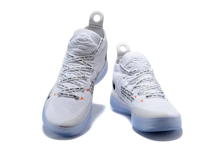 Asics Spike Shoes OFF-WHITE x Nike Zoom KD11  White Men Shoes Sneaker Sale Size US 7,8,8.5,9.5,10,11,12