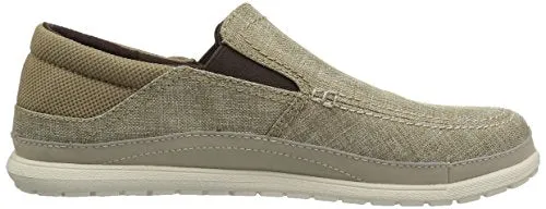 Python Skin Loafers Burberry Crocs Santa Cruz Playa Slip On Comfortable Men's Loafers Slip-On, Khaki/Stucco, 11