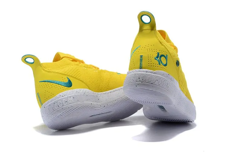 Nike Zoom KD11 Yellow Men Shoes Sneaker Sale Size US 7,8,8.5,9.5,10,11,12 Asic Shoes For Supination
