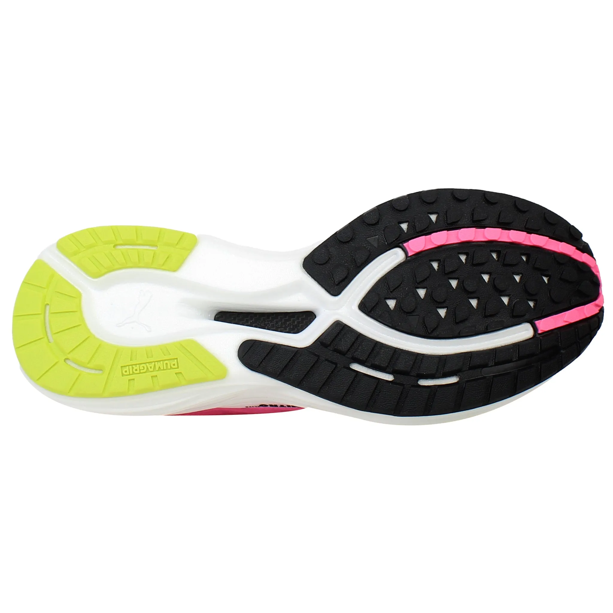 Asics Shoes Pure Silver Puma Deviate Nitro 2 Womens Pink Running Shoes