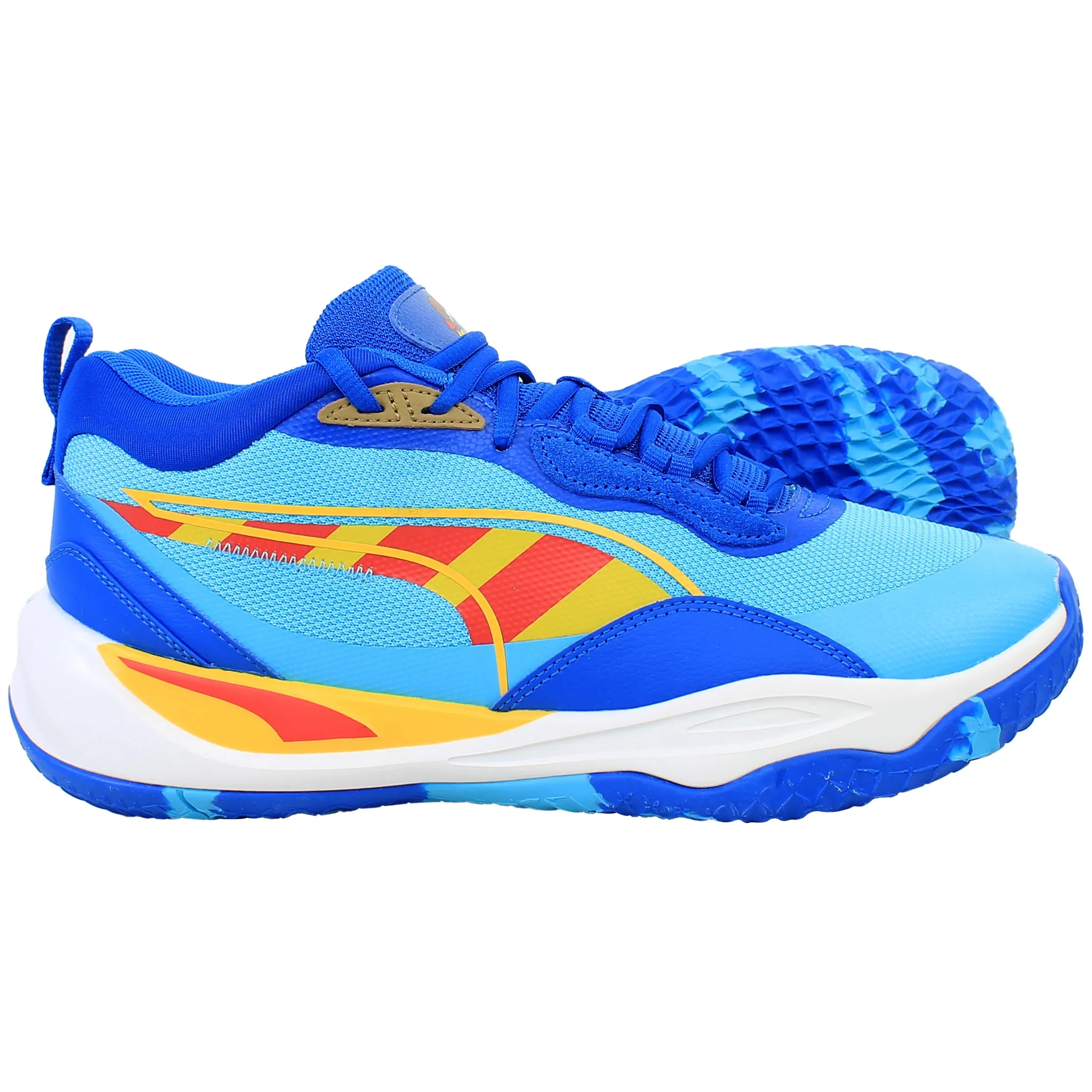 Puma Playmaker Pro x The Smurfs Mens Blue Trainers Asics Kayano 22 Shoes