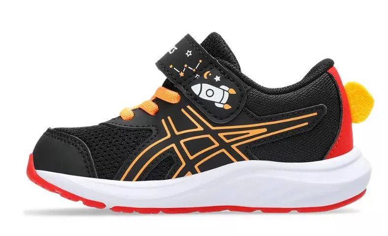 Asics Cael V3 0 Wrestling Shoes CONTEND 9 TS SCHOOL YARD (Black/Orange Pop)