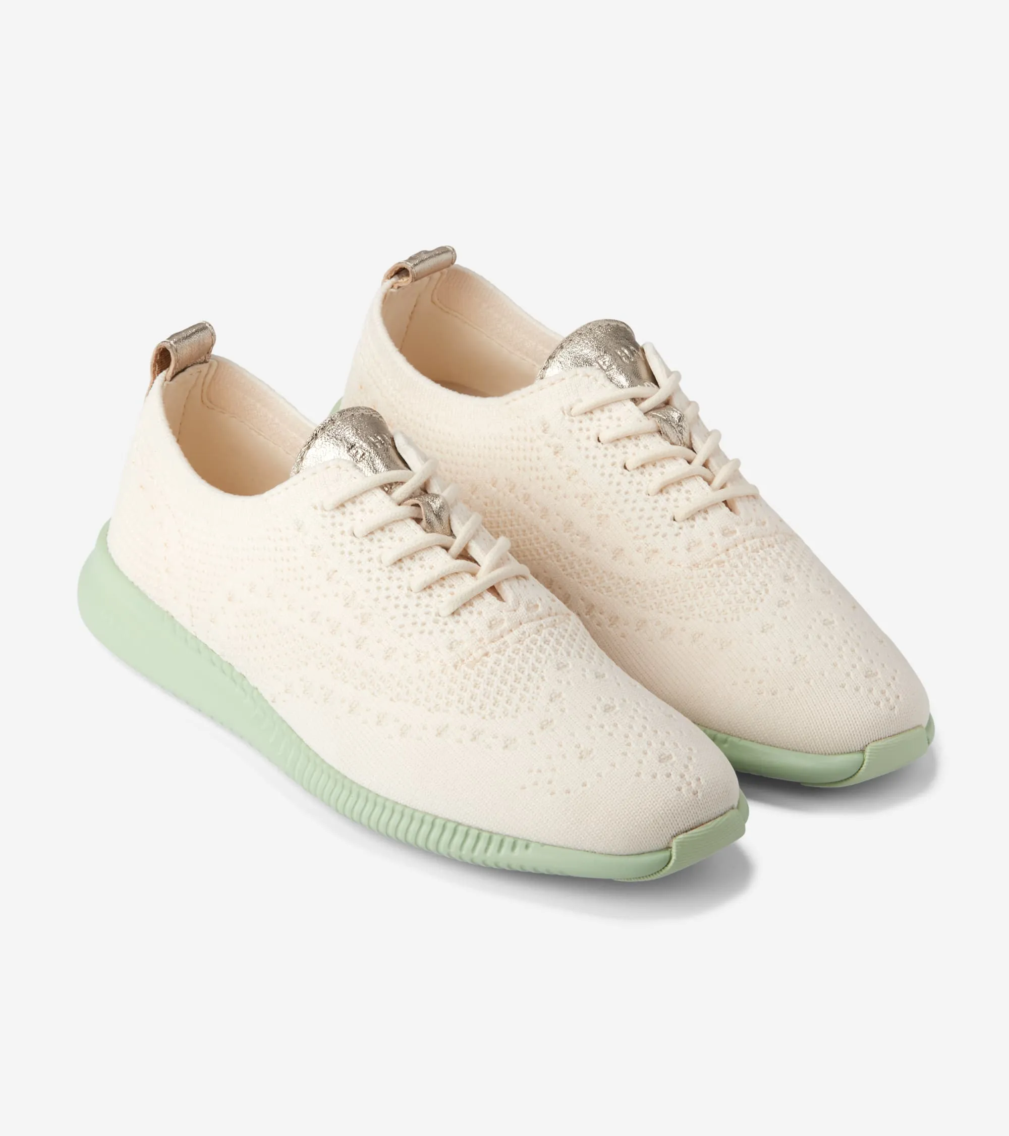 Women's 2.ZERGRAND Oxfords Perforated Wingtip Oxfords