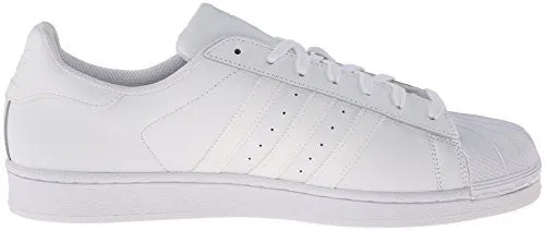 adidas Originals Men's Superstar Foundation Casual Sneaker, White/Running White/White, 10 M US Adidas Shoes Dragon Ball Z