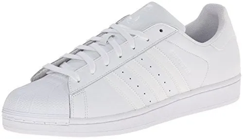 adidas Originals Men's Superstar Foundation Casual Sneaker, White/Running White/White, 10 M US Adidas Running Shoes Cushioning Technology