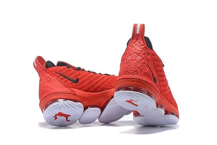 Asics Conversion Chart Nike Lebron XVI 16 EP Red White Men Shoes !!! CYBER MONDAY SALE !!!