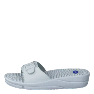 Rusty Flip Flops New Massage White