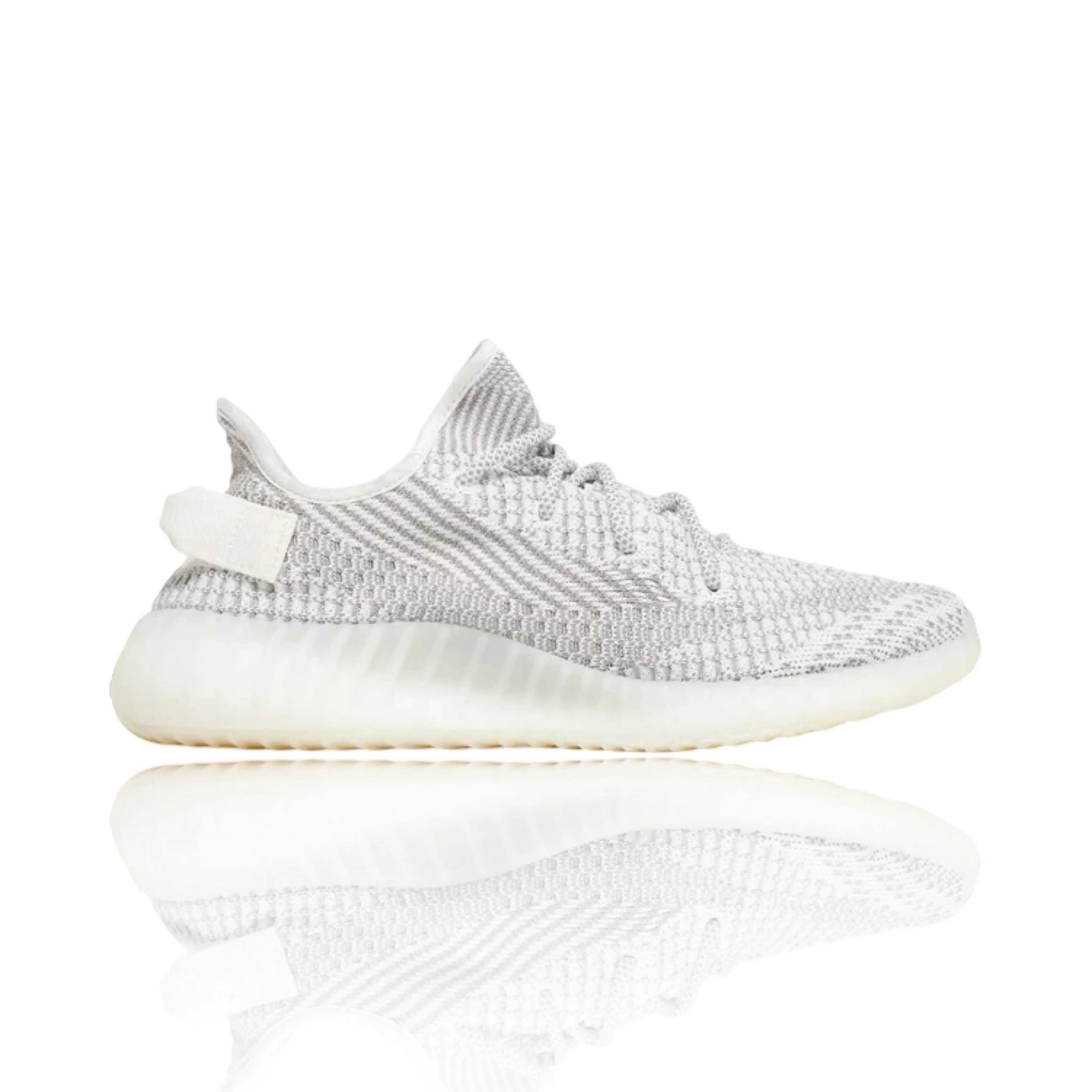 Adidas Yeezy 350v2 Static (non reflective) White Adidas Basketball Shoes
