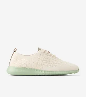 Women's 2.ZERGRAND Oxfords Lumber Down Moc Toe Oxfords