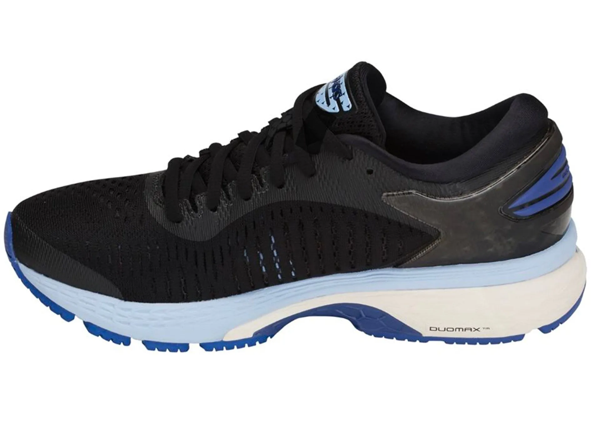 Asics Womens Gel Kayano 25 Black/Blue <br> 1012A026 001 Asics Shoes Football